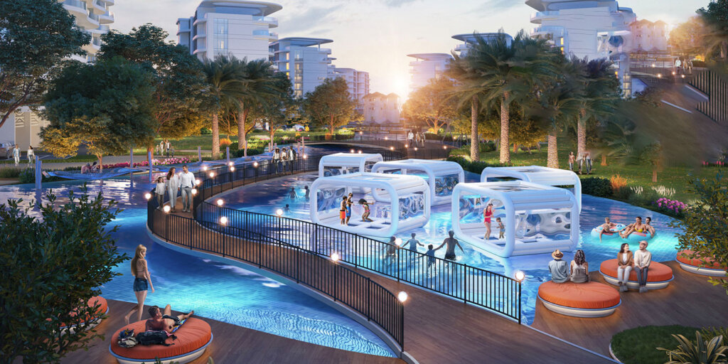 Apartmány Damac Lagoon Views